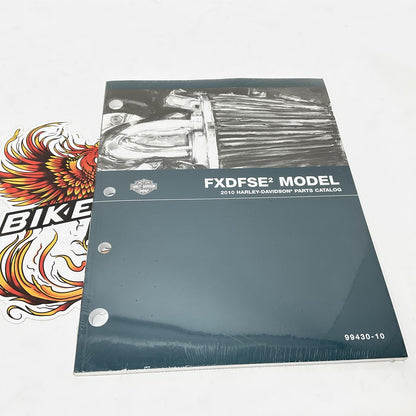 New Harley 2010 Dyna Fat Bob FXDFSE2 Parts Catalog 99430-10