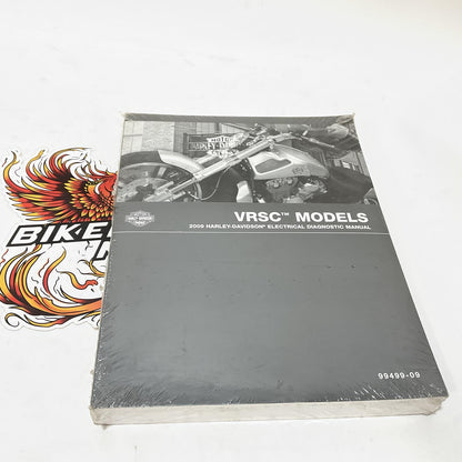 Genuine 2009 Harley Davidson VRSC Models Electrical Diagnostic Manual 99499-09