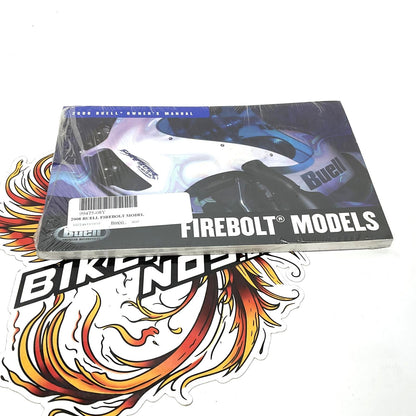 New Harley Buell 2008 Firebolt Models Owners Manual 99475-08Y