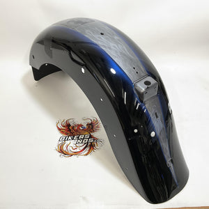 NEW OEM Harley 2006-2008 Touring Black Diamond Silver Rear Fender 60268-08CTO