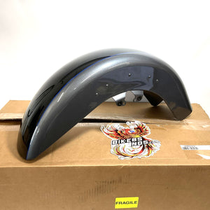 NOS Genuine Harley 2014 Up Touring Front Fender Gauntlet Grey 2 Tone 58900475ESZ