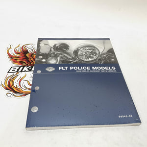 New Harley-Davidson 2008 FLT Police Models Parts Catalog 99545-08