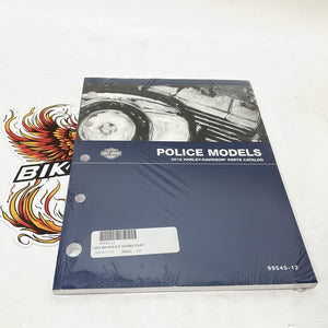 New Harley-Davidson 2012 Police Models Parts Catalog 99545-12