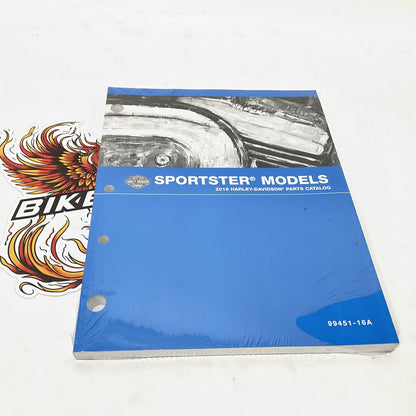 NEW Genuine Harley 2016 Sportster Models Parts Catalog 99451-16A