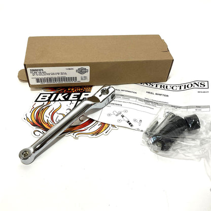 NEW Genuine Harley 1984 Up Touring & Trike Chrome Heel Toe Shifter 33600325