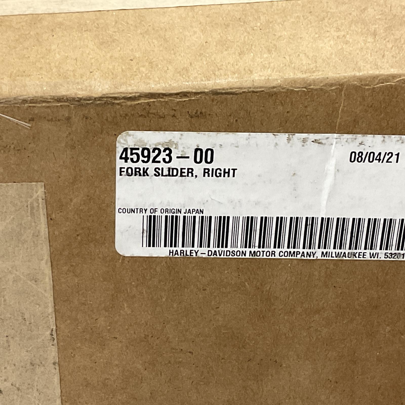 123poページ NOS Genuine Harley 2000-2007 Dyna Sportster Right Lower Fork Slide 459