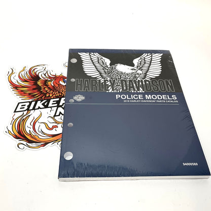 New Genuine Harley 2019 Police Parts Catalog 94000560