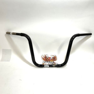 Khrome Werks Bobber 12" Ape Hanger Black Handlebar 1" with TBW 0601-2832 300876