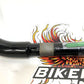 Khrome Werks Bobber 12" Ape Hanger Black Handlebar 1" with TBW 0601-2832 300876