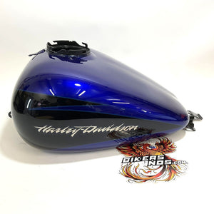 NEW Genuine Harley 2008 Up Touring Fuel Tank Candy Cobalt Indigo Ink 61000168EDF