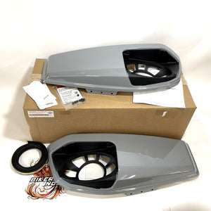 NEW Genuine Harley 2023Up 6X9 Speaker Saddlebag Lids Billiard Grey 90202793EXU