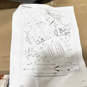 NOS Genuine Harley 2014 Touring CVO Style Rear Fender 59500246A