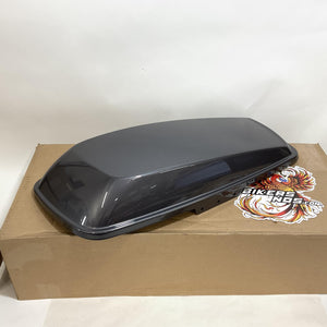 NEW Genuine Harley 2014 Up Touring Left Saddlebag Lid Charcoal Pearl 90201055DTF