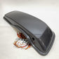 NEW Genuine Harley 2014 Up Touring Left Saddlebag Lid Charcoal Pearl 90201055DTF