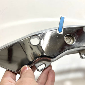 Genuine Harley 2014 Up Chrome Left Saddlebag Support Bracket 90201661