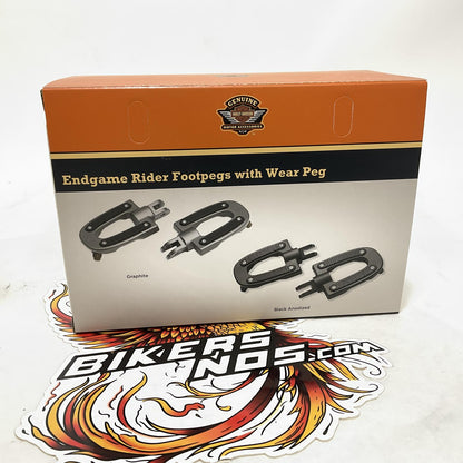 NEW Genuine Harley 2018Up FX Softail Endgame Rider Footpegs 50501684