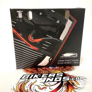 New Harley 2018 UP M8 Softail Screamin Eagle 10MM Spark Plug Wires Red 31600112