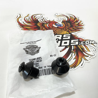 New Genuine Harley 2021 Up Pan America Handlebar End Caps 55801095