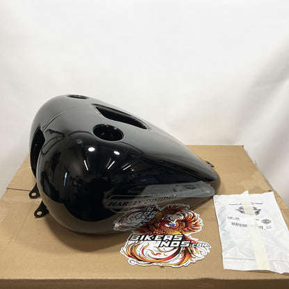 NOS Genuine Harley 2011-2017 Softail Vivid Black Fuel Tank 61000194DH