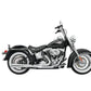 Bassani Xhaust 1986-2017 Softail Road Rage Chrome Long 2:1 Exhaust System 12111J