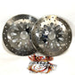 Genuine Harley 2008 Up Touring Set Of Tear Drop Brake Rotors 44942-08