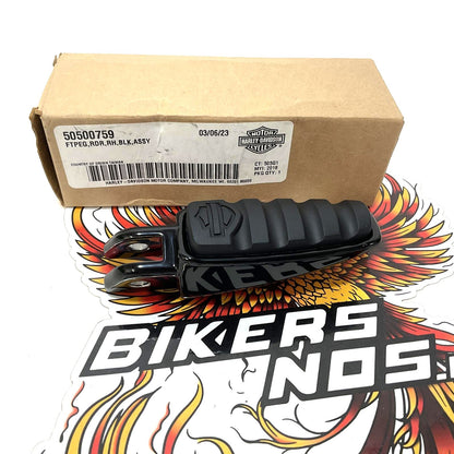 New Genuine Harley 2018 Up Fat Bob/Livewire/FXDR Right Rider Footpeg 50500759