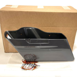 NOS Genuine Harley Left 2014 Up Saddlebag Charcoal Pearl 90201065DTH