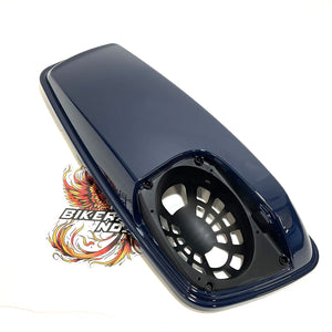 NEW Genuine Harley 2014 Up FLH Right Speaker Lid Billiard Blue 90200826EKP