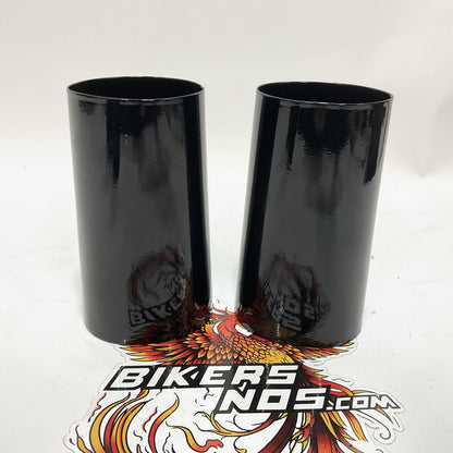 Genuine Harley 2018 Up Touring Vivid Black Fork Slide Covers 45600038DH