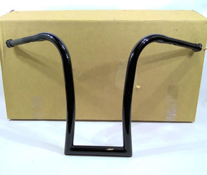 NYC Choppers 1-1/4" Thick Curves Ape Hanger Handebar 16" Gloss Black NY-7342-16B