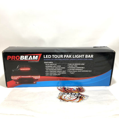 Custom Dynamics 2014 Up Touring ProBeam LED Red Light Bar Tour Pack PB-TP-RED