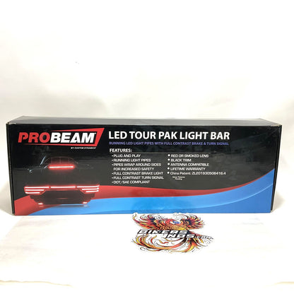 Custom Dynamics 2014+ Touring ProBeam LED Smoke Light Bar Tour Pack PB-TP-SMOKED