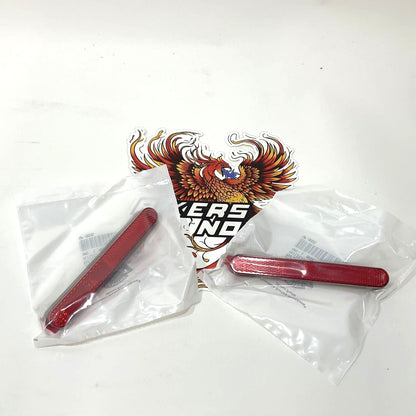 NOS Genuine Harley 2017 Up Touring Set of 2 Saddlebag Red Reflectors 67900256