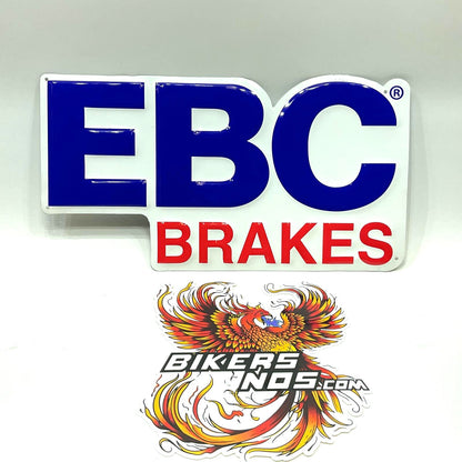 EBC Brakes 15" X 8" Harley Biker Hot Rod Man Cave Dealer Metal Sign