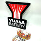 Yuasa Battery 12" X 10" Harley Biker Hot Rod Man Cave Dealer Metal Sign