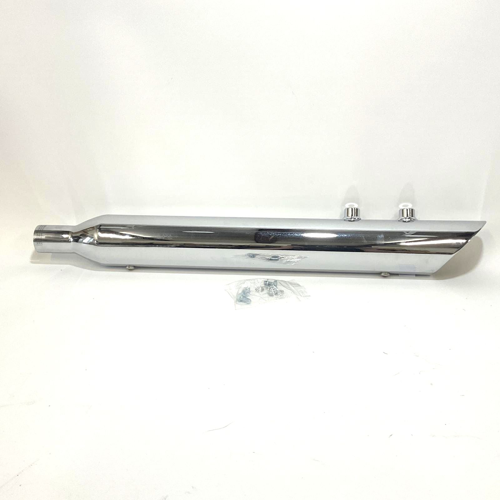 Rush Led Baffles Rush Exhaust 3-1/2 in. Slash Down Slip-On Muffler w/1-3/4 in. Baffle 1