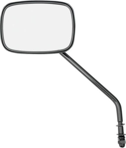 Drag Specialties Die Cast Mirror Long Stem Gloss Black 0640-0657