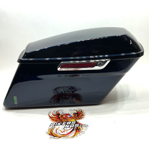 NEEDS NEW PICS BLURRY Advanblack Right Saddlebag 2014-2023 Big Blue Pearl SBNS14