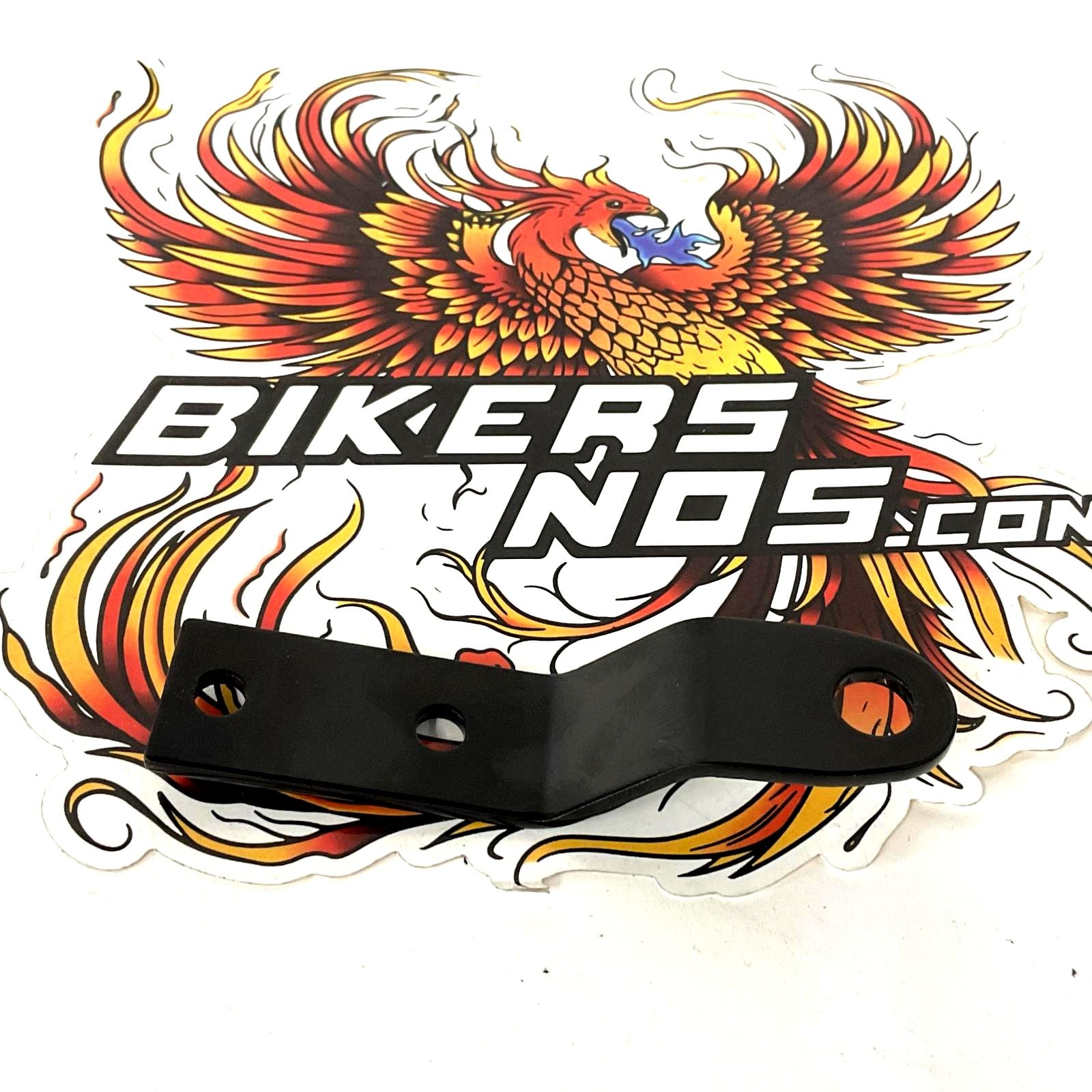 USA Made 2000-2007 Harley Softail Deuce 2up Seat Black Tab mount brack