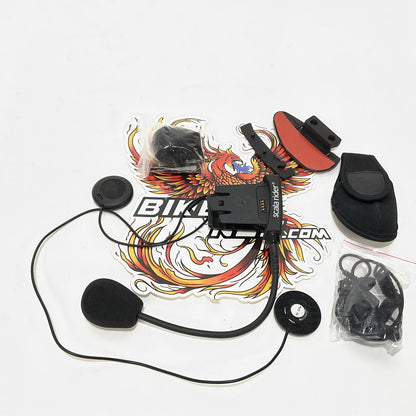 NEW Cardo Scala Rider Motorcycle Helmet Bluetooth Intercom Accessories