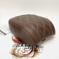 Mustang Brown Wide Tripper Passenger Seat 2018up Harley Street Bob FXBB 83033