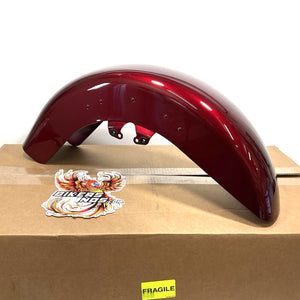 NEW Genuine Harley Velocity Red Sunglo Front Fender 2014 Up Touring 58900072DZT