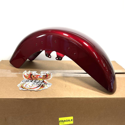 NEW Genuine Harley Velocity Red Sunglo Front Fender 2014 Up Touring 58900072DZT
