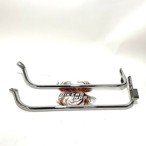 Genuine Harley 1997-2008 Touring Chrome Saddlebag Support Brackets 46565-04