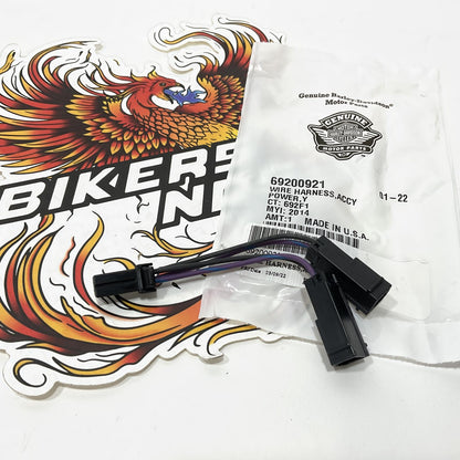 Genuine Harley 2014 Up Softail Touring Power Y Split Extension Harness 69200921