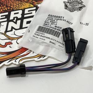 NEW Genuine Harley Softail Touring Power Y Split Extension Harness 69200921