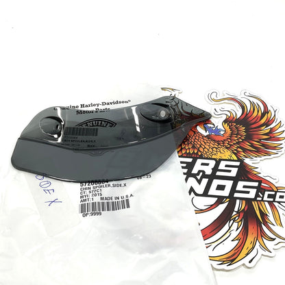 NEW Genuine Harley 2015 Up Road Glide Smoked Left Willie Wing 57200064