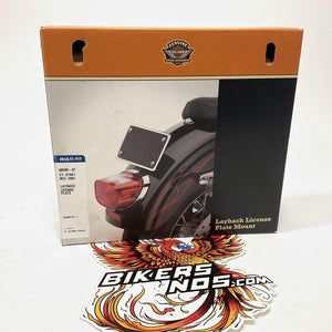 NOS Genuine Harley Layback License Plate Mounting Kit 60280-07