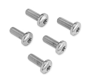 NEW Genuine Harley Chrome Rear Brake Disc Hardware 5 piece bolt Kit 46647-05