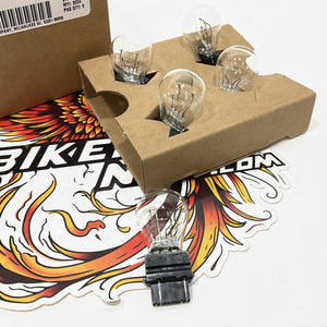 NEW Genuine Harley 5 Pack 3157 Tail Lamp Wedge Base Bulbs 68167-04